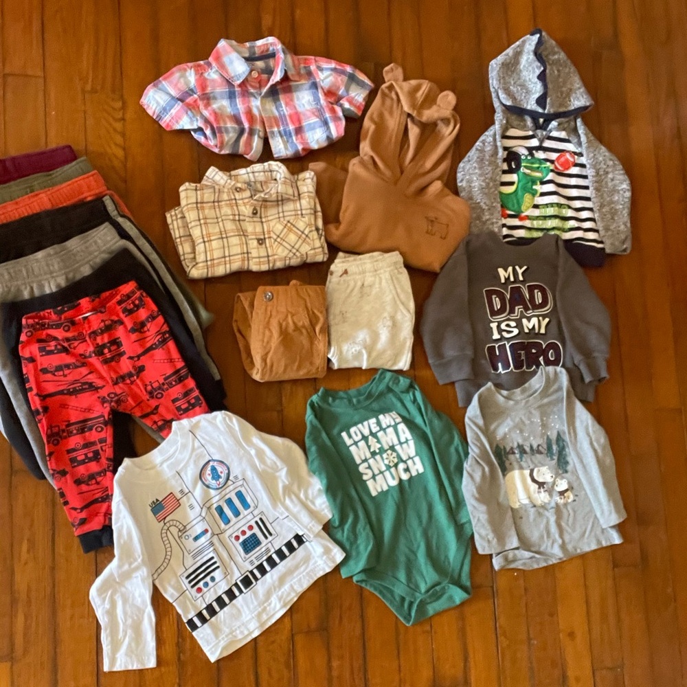 Babyboy 12 Month Old Clothes Bundle. Mostly fall/winter.